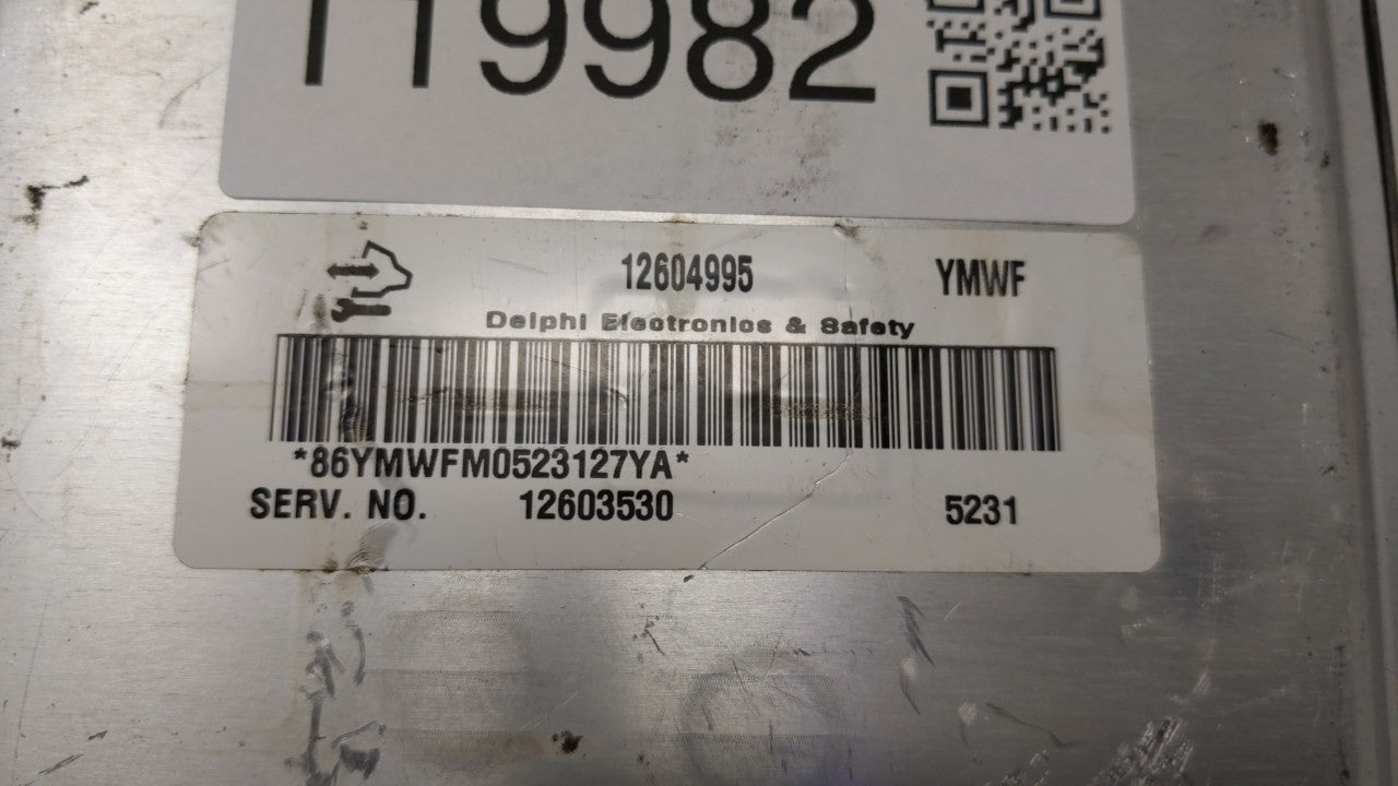 2006 Chevrolet Impala PCM Engine Control Computer ECU ECM PCU OEM P/N:12606474,12605330,12604995 12605548 Fits OEM Used Auto