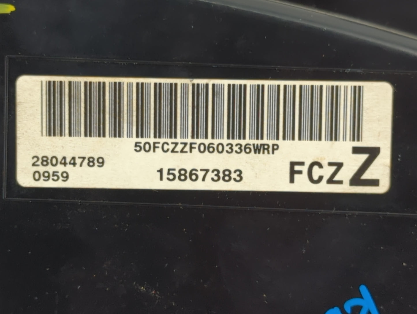 2006 Chevrolet Impala Instrument Cluster Speedometer Gauges P/N:15867383 Fits OEM Used Auto Parts - Oemusedautoparts1.com