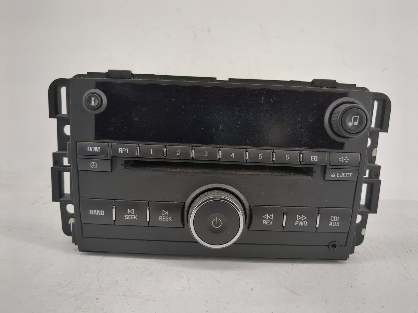 2006-2008 Chevrolet Impala Radio AM FM Cd Player Receiver Replacement P/N:122000-6510C101 Fits Fits 2006 2007 2008 OEM Used 