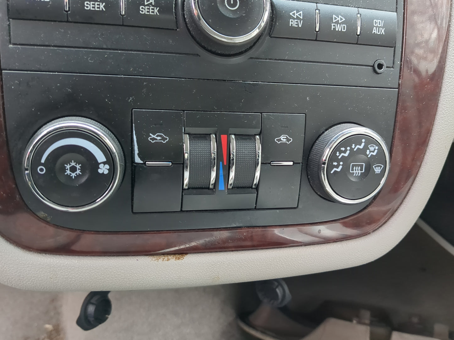 2006-2011 Chevrolet Impala Climate Control Module Temperature AC/Heater Replacement Fits Fits 2006 2007 2008 2009 2010 2011 