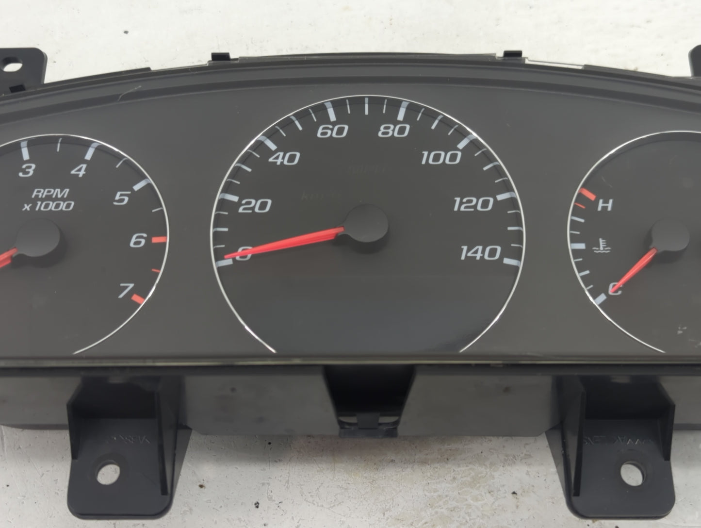 2006 Chevrolet Impala Instrument Cluster Speedometer Gauges P/N:15867384 Fits OEM Used Auto Parts - Oemusedautoparts1.com