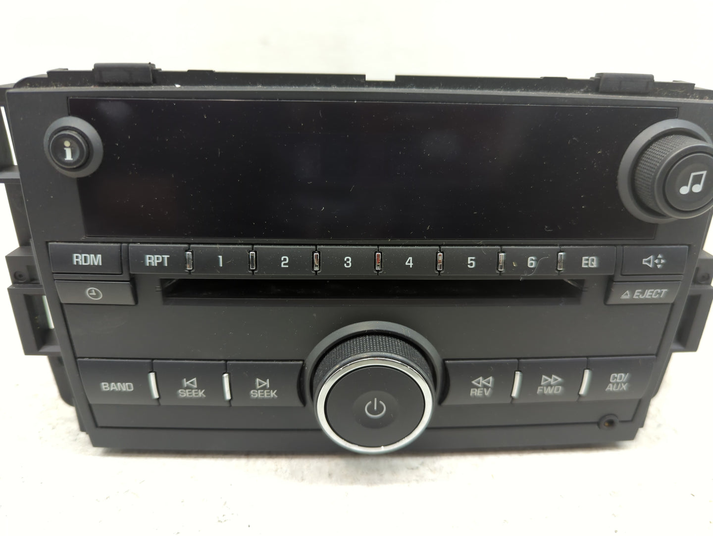 2006-2008 Chevrolet Impala Radio AM FM Cd Player Receiver Replacement P/N:15798973 Fits Fits 2006 2007 2008 OEM Used Auto Pa