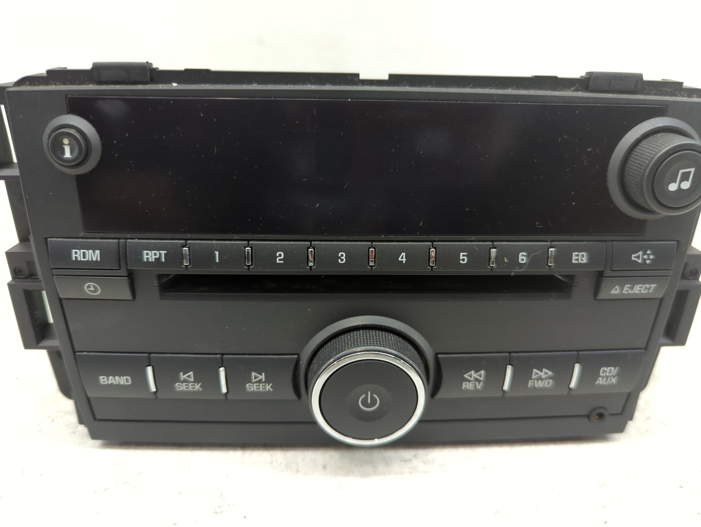 2006-2008 Chevrolet Impala Radio AM FM Cd Player Receiver Replacement P/N:15798973 Fits Fits 2006 2007 2008 OEM Used Auto Pa