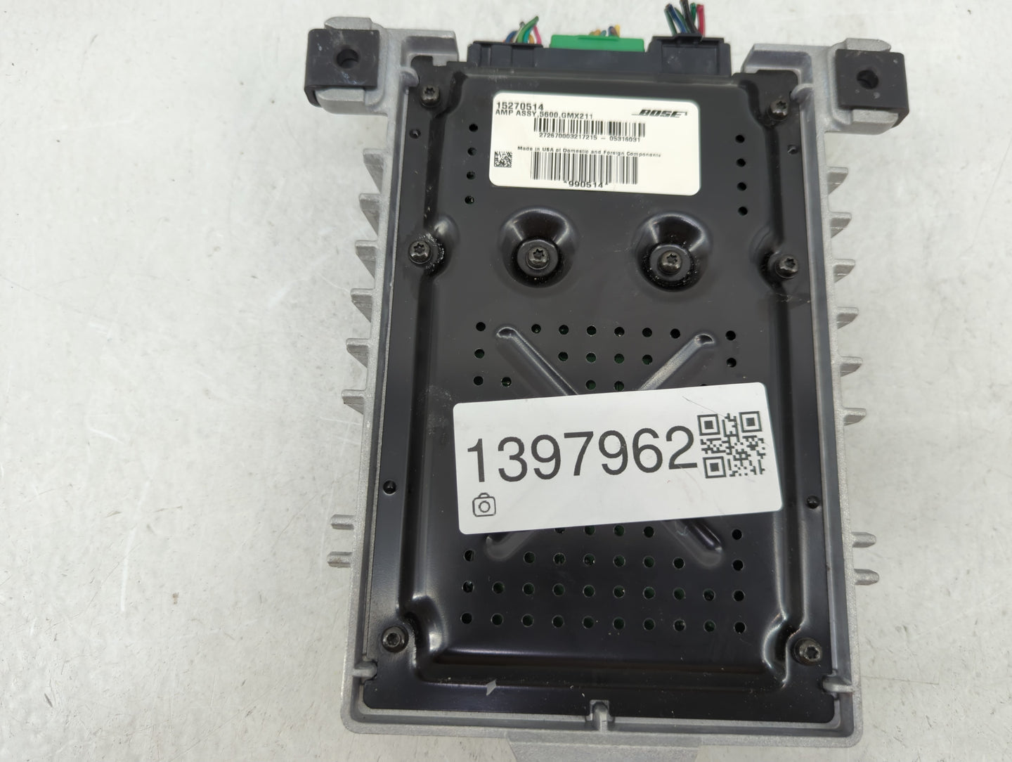 2006-2016 Chevrolet Impala Radio AM FM Cd Player Receiver Replacement P/N:15270514 Fits OEM Used Auto Parts - Oemusedautopar