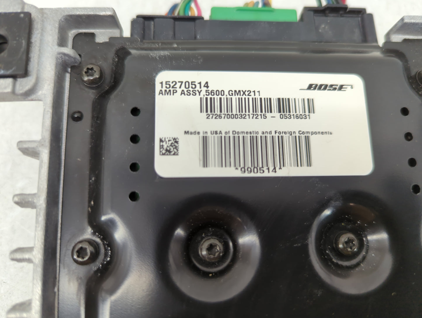 2006-2016 Chevrolet Impala Radio AM FM Cd Player Receiver Replacement P/N:15270514 Fits OEM Used Auto Parts - Oemusedautopar