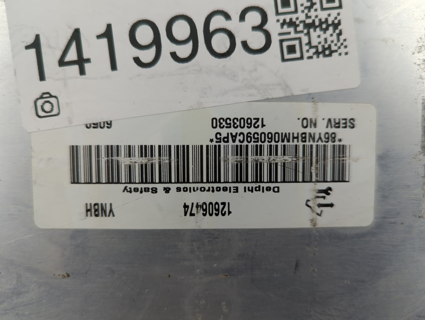 2006-2009 Chevrolet Impala PCM Engine Control Computer ECU ECM PCU OEM P/N:12606474 12603530 Fits OEM Used Auto Parts - Oemu
