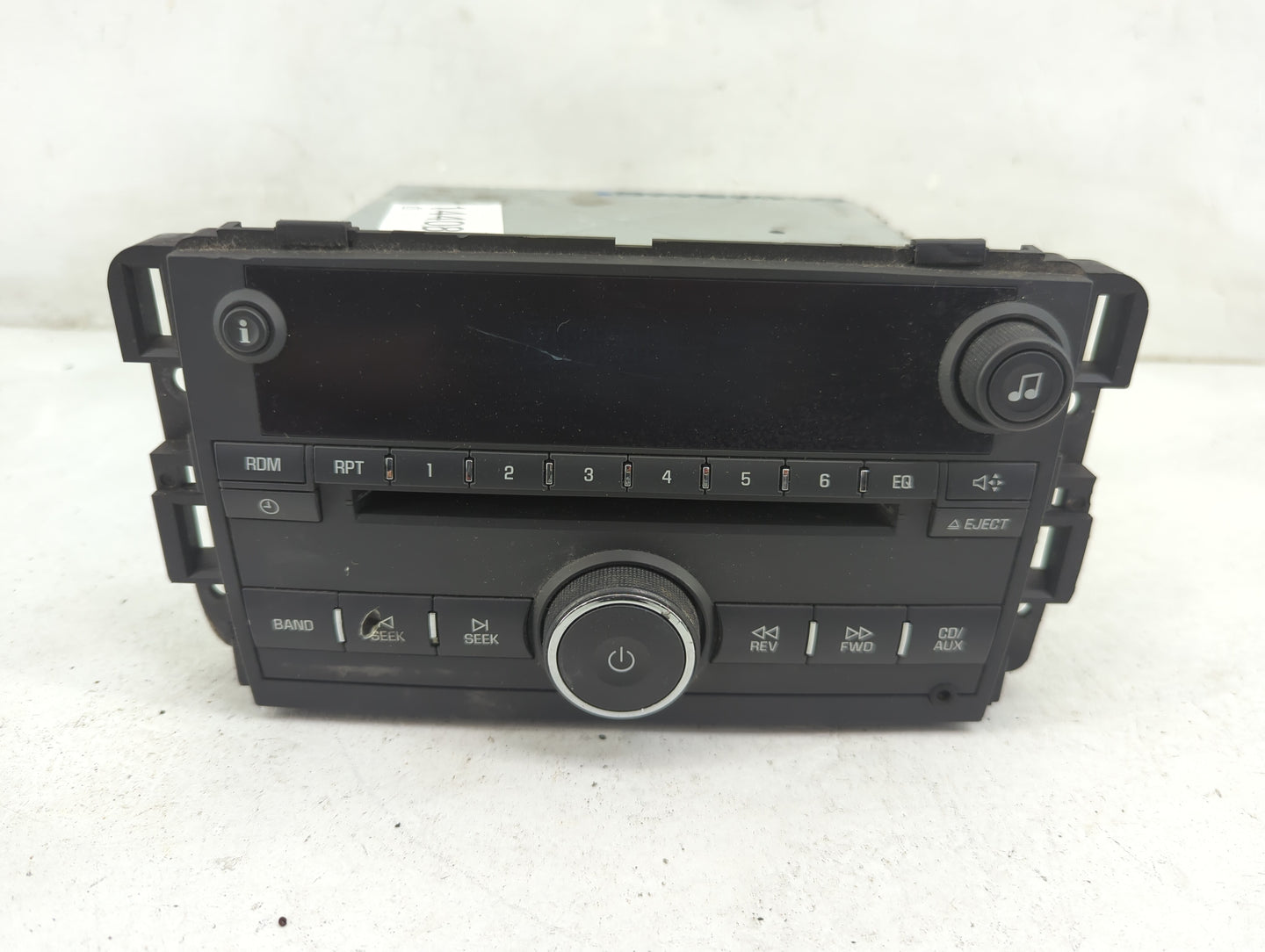 2006-2008 Chevrolet Impala Radio AM FM Cd Player Receiver Replacement P/N:15798973 122000-6510C101 Fits Fits 2006 2007 2008 