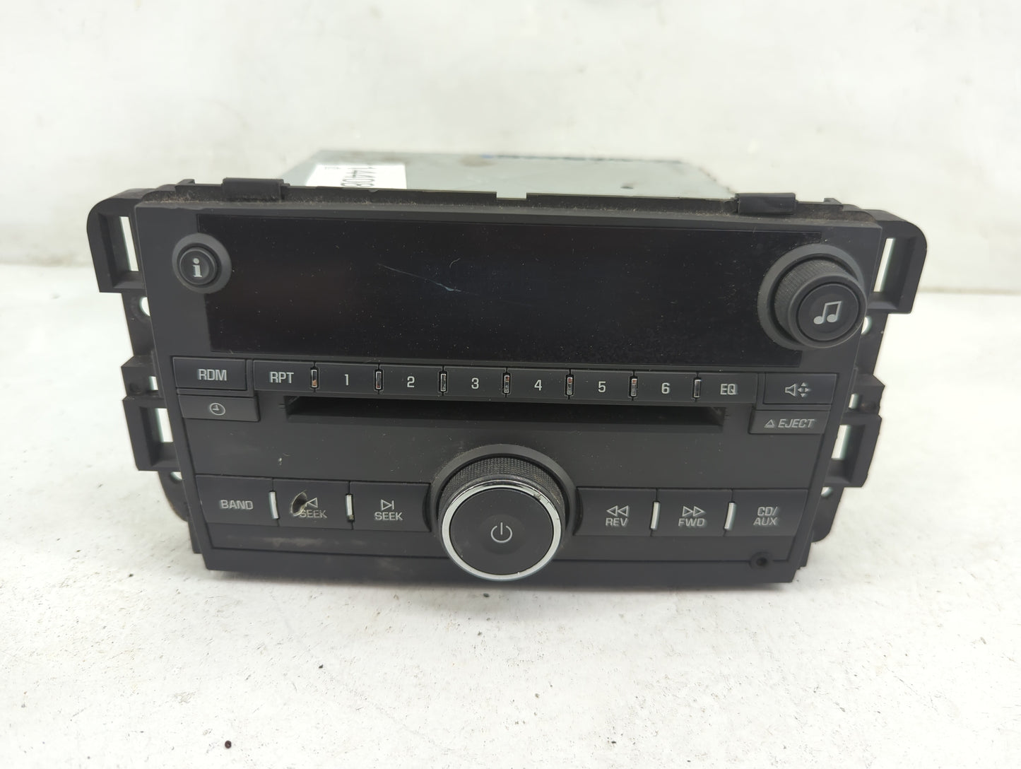 2006-2008 Chevrolet Impala Radio AM FM Cd Player Receiver Replacement P/N:15798973 122000-6510C101 Fits Fits 2006 2007 2008 