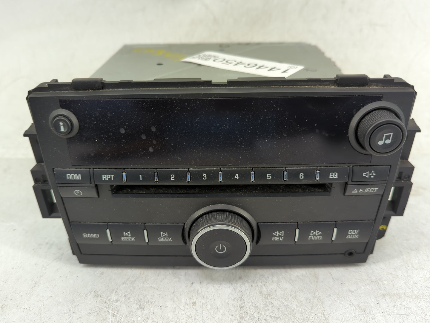 2006-2008 Chevrolet Impala Radio AM FM Cd Player Receiver Replacement P/N:15798973 122000-6510C101 Fits Fits 2006 2007 2008 