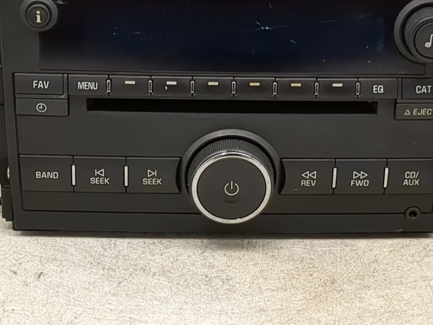 2006 Chevrolet Impala Radio AM FM Cd Player Receiver Replacement P/N:15887275 122000-6520E101 Fits OEM Used Auto Parts - Oem