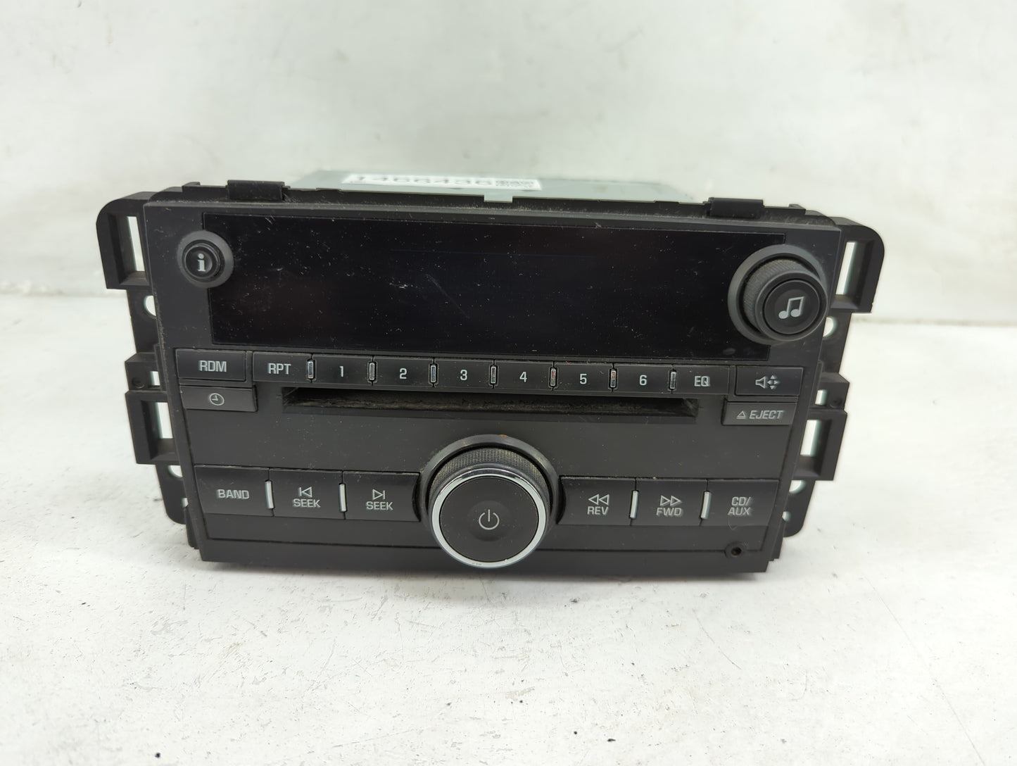 2006-2008 Chevrolet Impala Radio AM FM Cd Player Receiver Replacement P/N:15798973 Fits Fits 2006 2007 2008 OEM Used Auto Pa