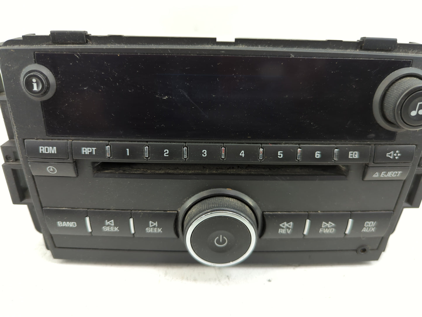 2006-2008 Chevrolet Impala Radio AM FM Cd Player Receiver Replacement P/N:15798973 Fits Fits 2006 2007 2008 OEM Used Auto Pa