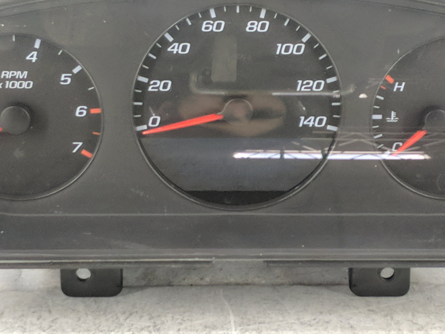 2006 Chevrolet Impala Instrument Cluster Speedometer Gauges P/N:28044789 15867383 Miles: Fits OEM Used Auto Parts - Oemuseda