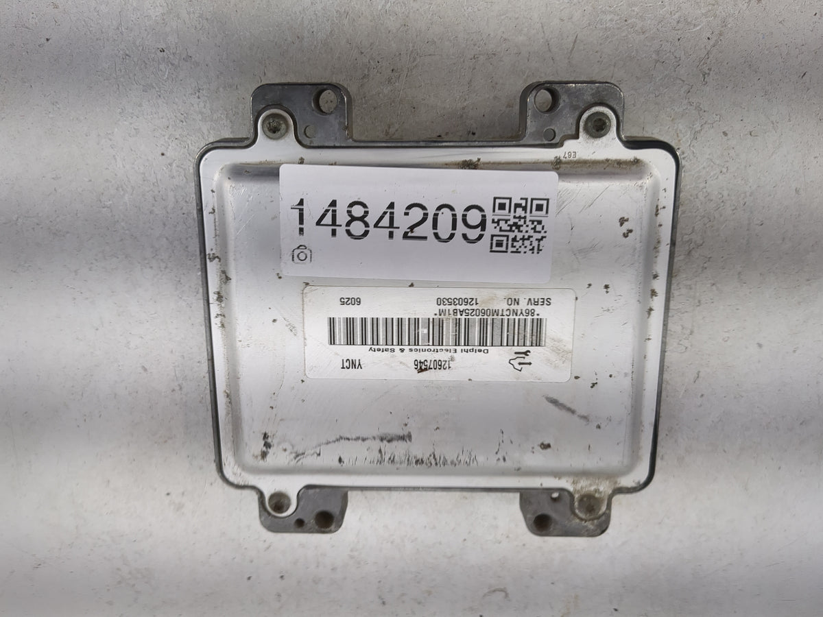 2006-2009 Chevrolet Impala PCM Engine Control Computer ECU ECM PCU OEM P/N:12607546 12603530 Fits OEM Used Auto Parts - Oemu