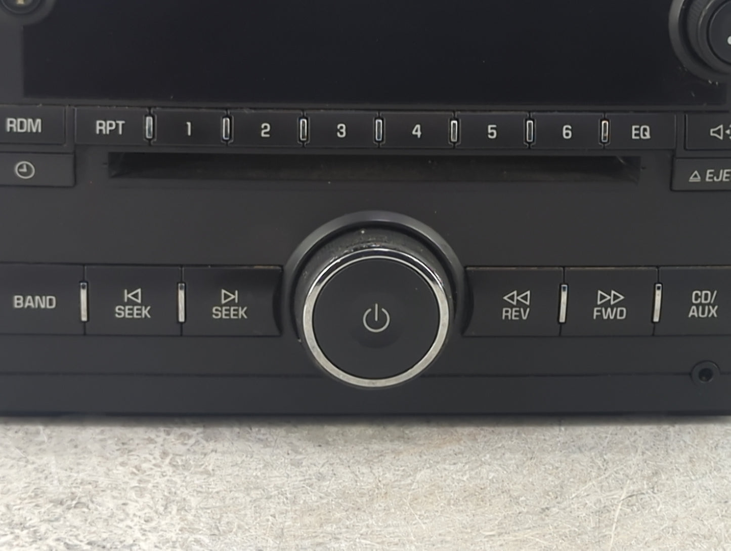 2006-2008 Chevrolet Impala Radio AM FM Cd Player Receiver Replacement P/N:15798973 122000-6510C101 Fits Fits 2006 2007 2008 