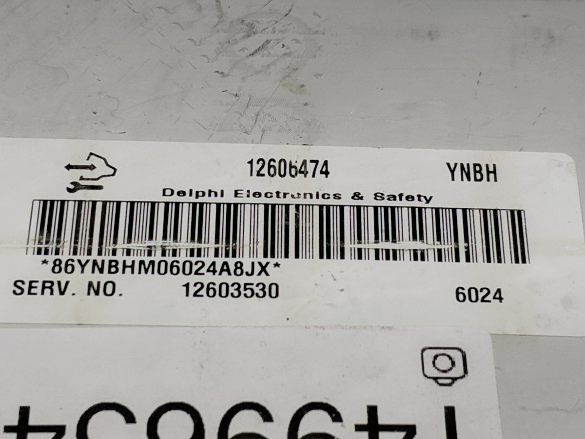 2006-2009 Chevrolet Impala PCM Engine Control Computer ECU ECM PCU OEM P/N:12606474 12603530 Fits OEM Used Auto Parts - Oemu
