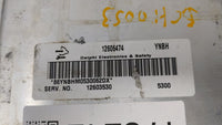 2006 Chevrolet Impala PCM Engine Control Computer ECU ECM PCU OEM P/N:12606474 12605330, 12604995, 12605548, 12607633 Fits O