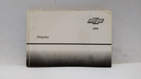 2006 Chevrolet Impala Owners Manual Book Guide OEM Used Auto Parts - Oemusedautoparts1.com