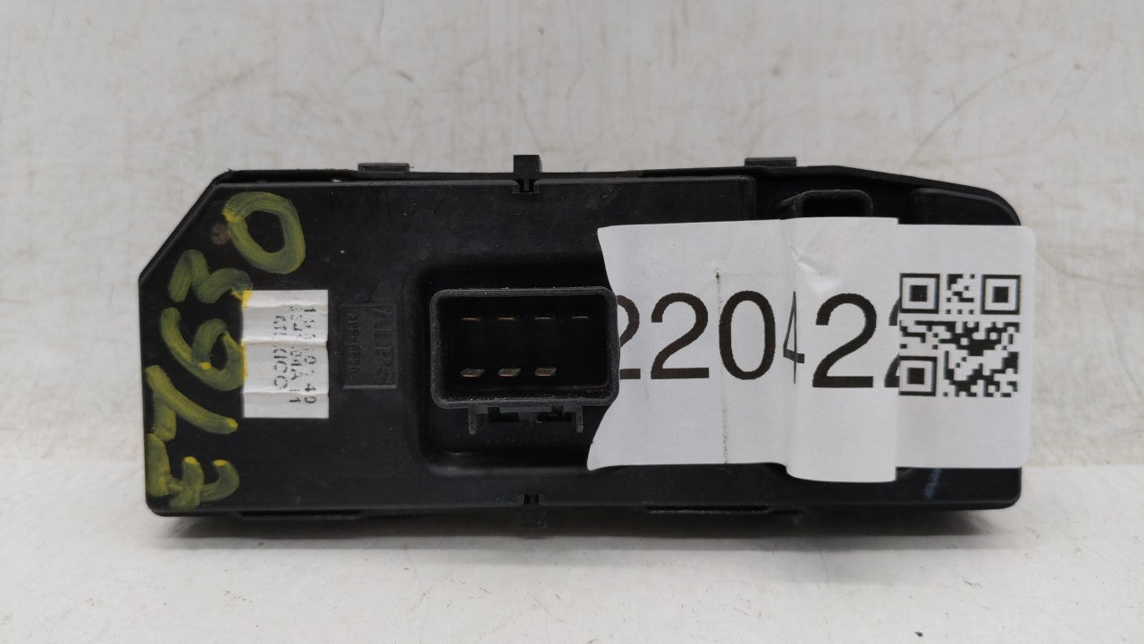 2006-2008 Chevrolet Impala Master Power Window Switch Replacement Driver Side Left P/N:10340140 Fits Fits 2006 2007 2008 OEM