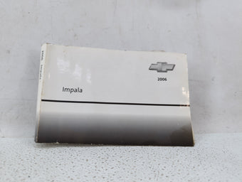compare product 2006 Chevrolet Impala Owners Manual Book Guide OEM Used Auto Parts
