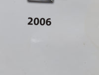 2006 Chevrolet Impala Owners Manual Book Guide OEM Used Auto Parts - Oemusedautoparts1.com