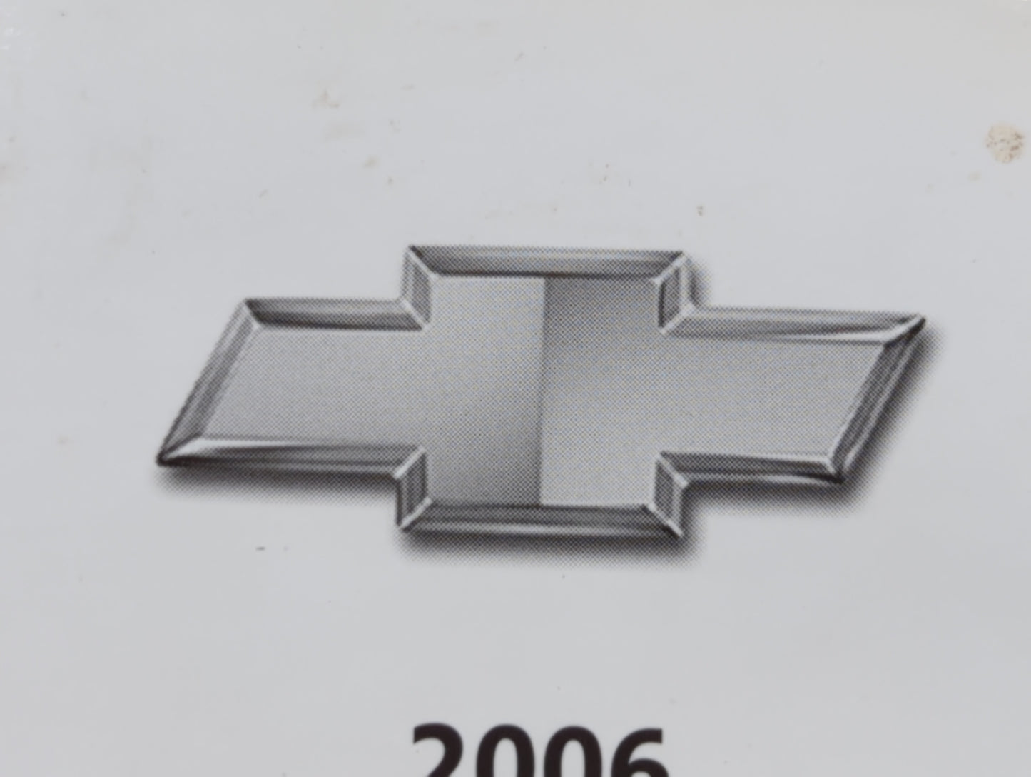 2006 Chevrolet Impala Owners Manual Book Guide OEM Used Auto Parts - Oemusedautoparts1.com