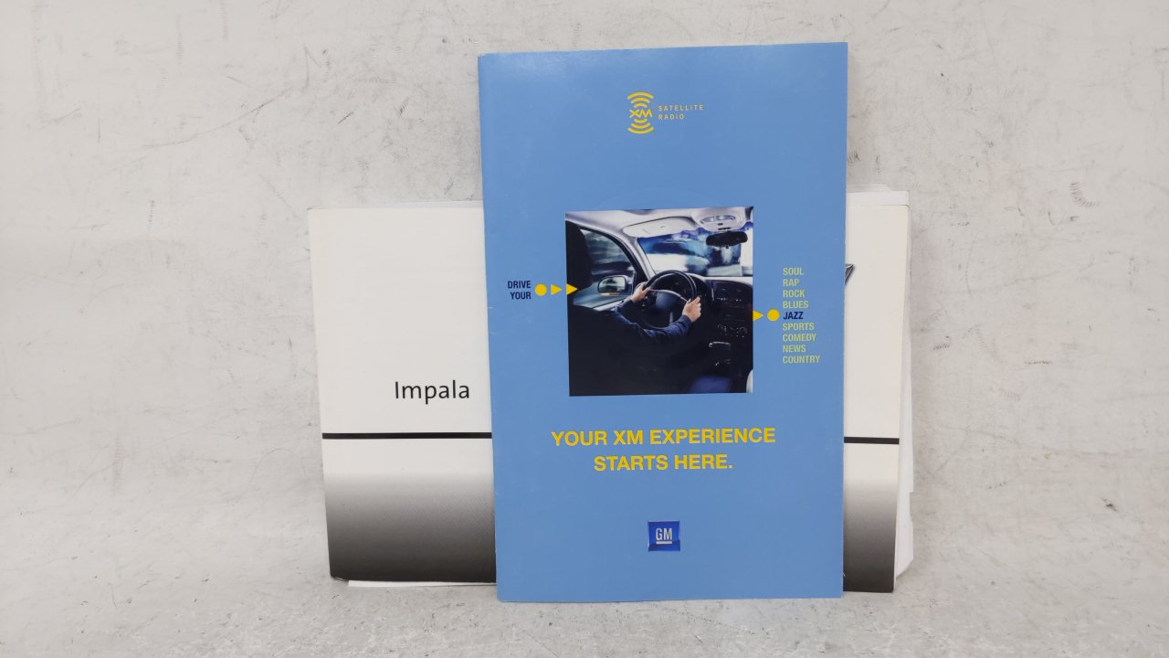 2006 Chevrolet Impala Owners Manual Book Guide OEM Used Auto Parts - Oemusedautoparts1.com