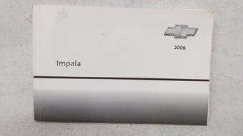 compare product 2006 Chevrolet Impala Owners Manual Book Guide OEM Used Auto Parts