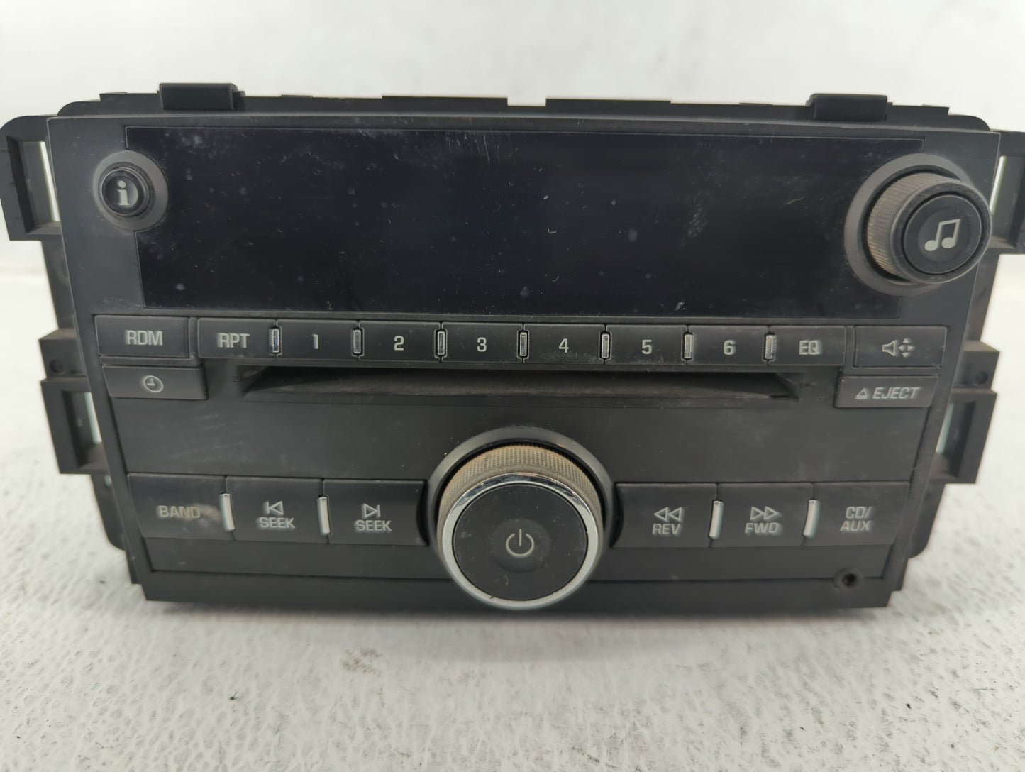 2006-2008 Chevrolet Impala Radio AM FM Cd Player Receiver Replacement P/N:15798973 Fits Fits 2006 2007 2008 OEM Used Auto Pa