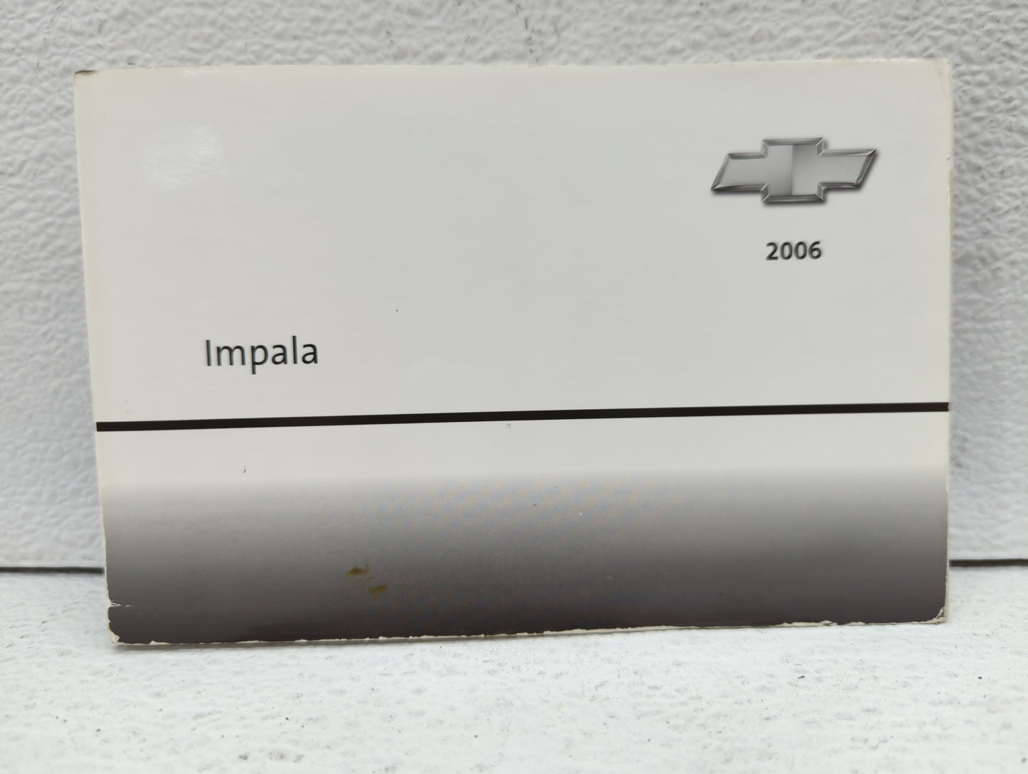 2006 Chevrolet Impala Owners Manual Book Guide OEM Used Auto Parts - Oemusedautoparts1.com