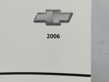 2006 Chevrolet Impala Owners Manual Book Guide OEM Used Auto Parts