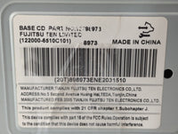 2006-2008 Chevrolet Impala Radio AM FM Cd Player Receiver Replacement P/N:15798973 Fits Fits 2006 2007 2008 OEM Used Auto Pa