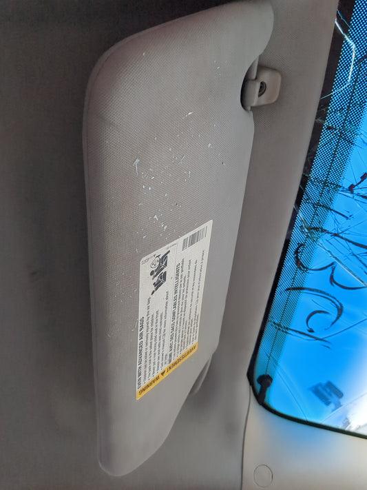 2006-2016 Chevrolet Impala Sun Visor Shade Replacement Driver Left Mirror Fits OEM Used Auto Parts - Oemusedautoparts1.com