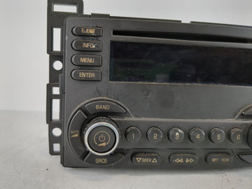 2004-2006 Chevrolet Malibu Radio AM FM Cd Player Receiver Replacement P/N:15806594 22734878 Fits Fits 2004 2005 2006 OEM Used Auto Parts
