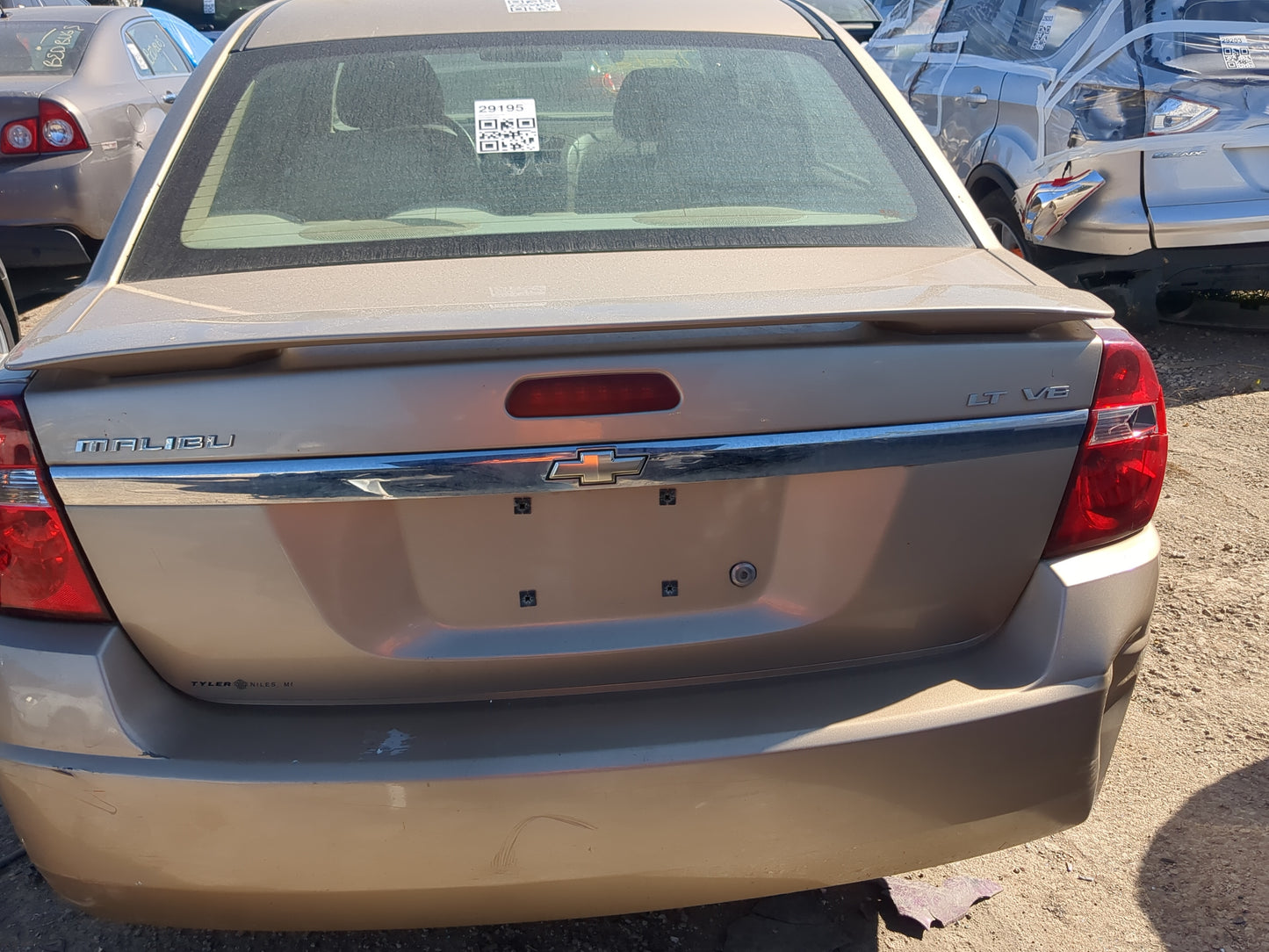 2004-2008 Chevrolet Malibu Trunk/decklid/hatch/tailgate Oem - Oemusedautoparts1.com