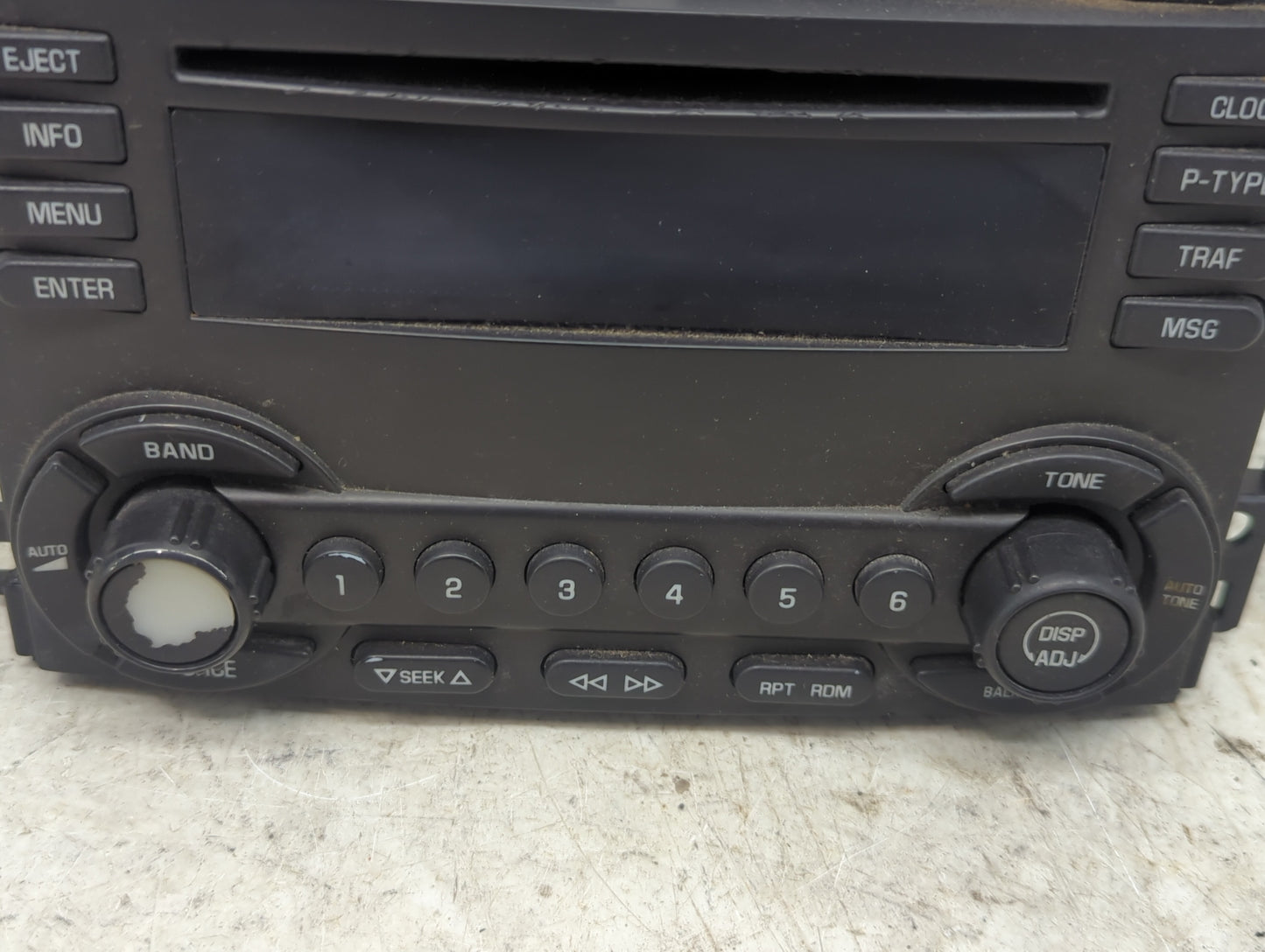 2004-2006 Chevrolet Malibu Radio AM FM Cd Player Receiver Replacement P/N:22734878 Fits Fits 2004 2005 2006 OEM Used Auto Pa