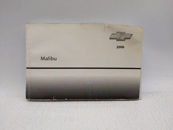 compare product 2006 Chevrolet Malibu Owners Manual Book Guide OEM Used Auto Parts