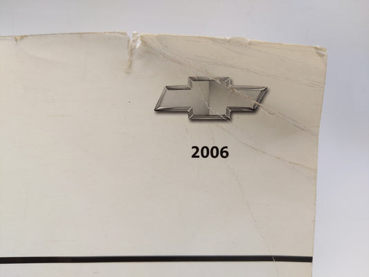 2006 Chevrolet Malibu Owners Manual Book Guide OEM Used Auto Parts