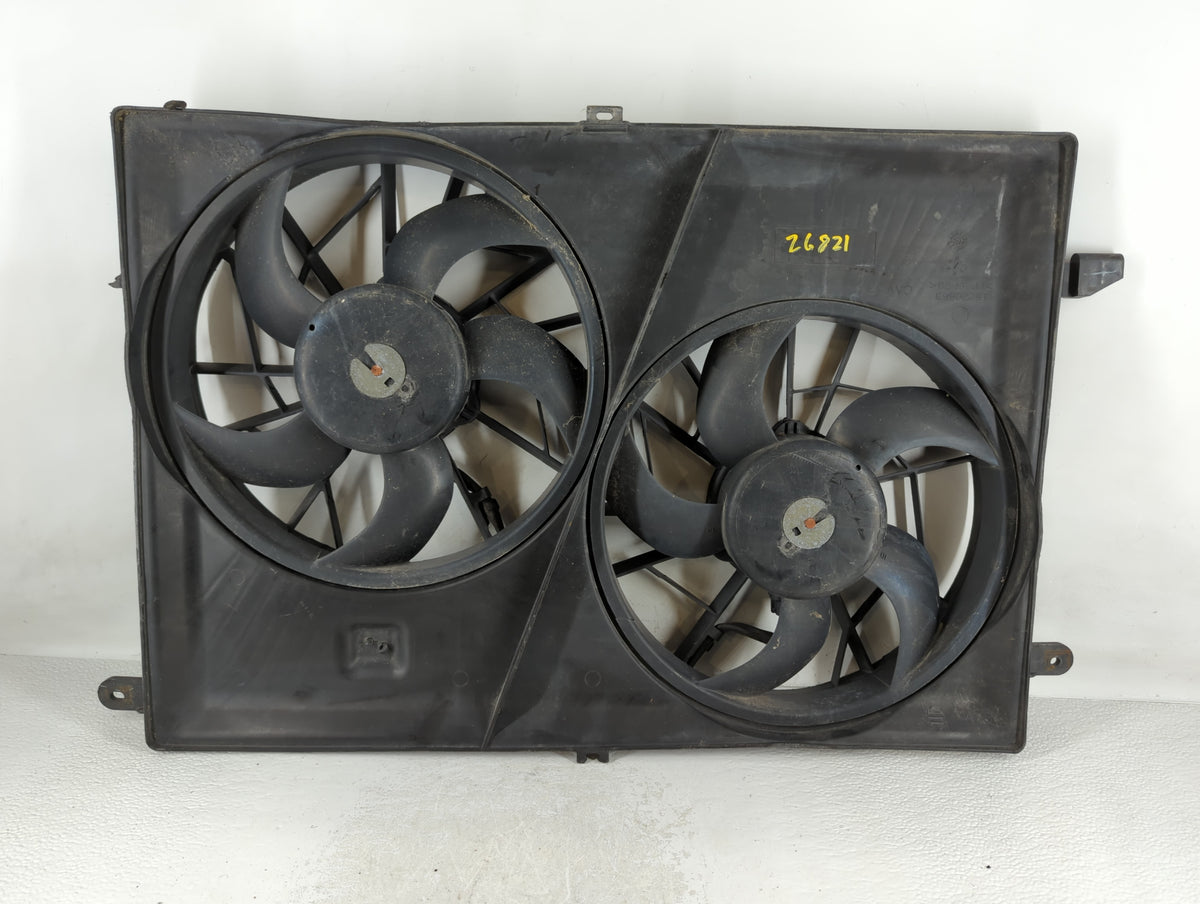 2004-2012 Chevrolet Malibu Left Radiator Fan Motor Assembly 733666 - Oemusedautoparts1.com