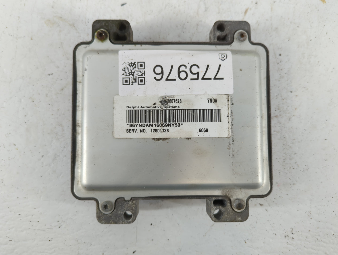 2006 Chevrolet Malibu PCM Engine Control Computer ECU ECM PCU OEM P/N:2607628 Fits Fits 2007 OEM Used Auto Parts - Oemusedau