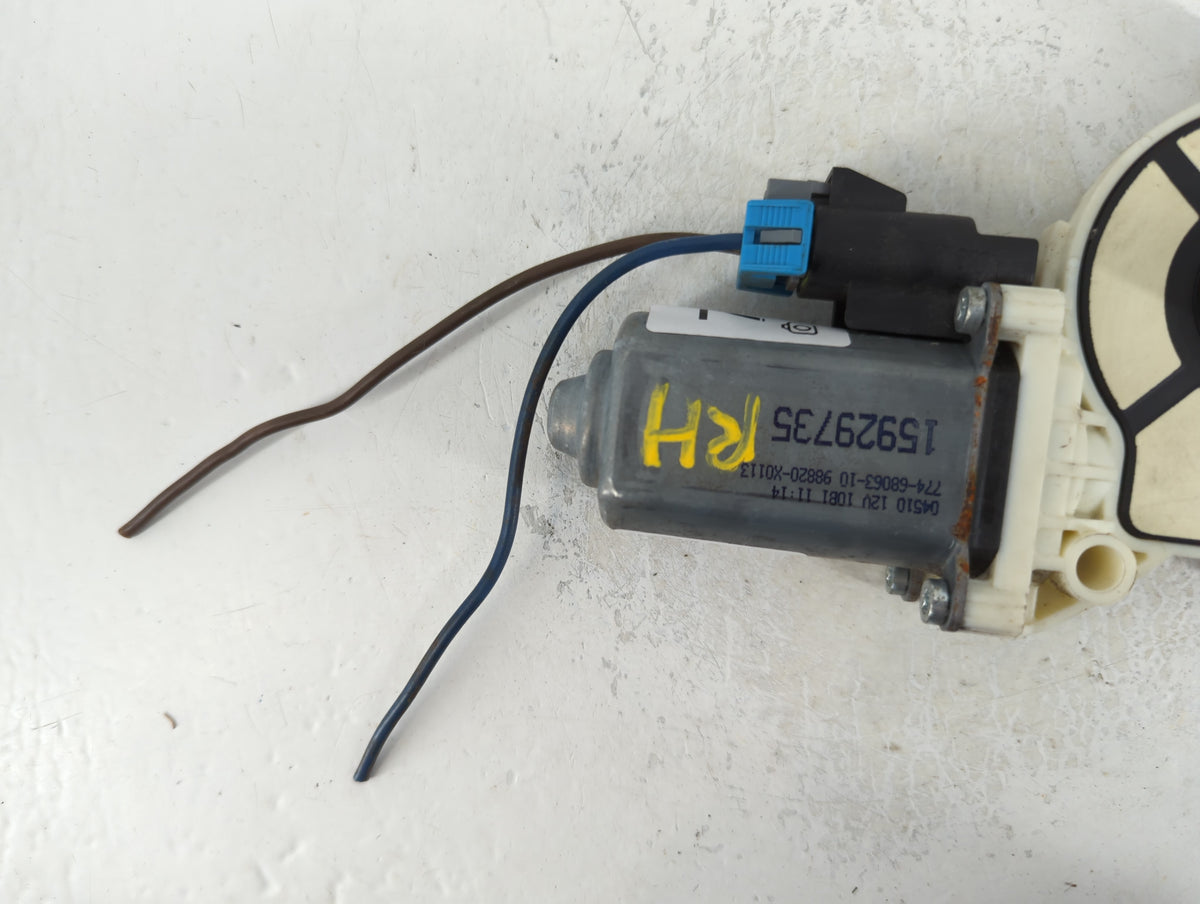 2005-2008 Chevrolet Malibu Used Window Regulator Right Passenger Rear 778808 - Oemusedautoparts1.com