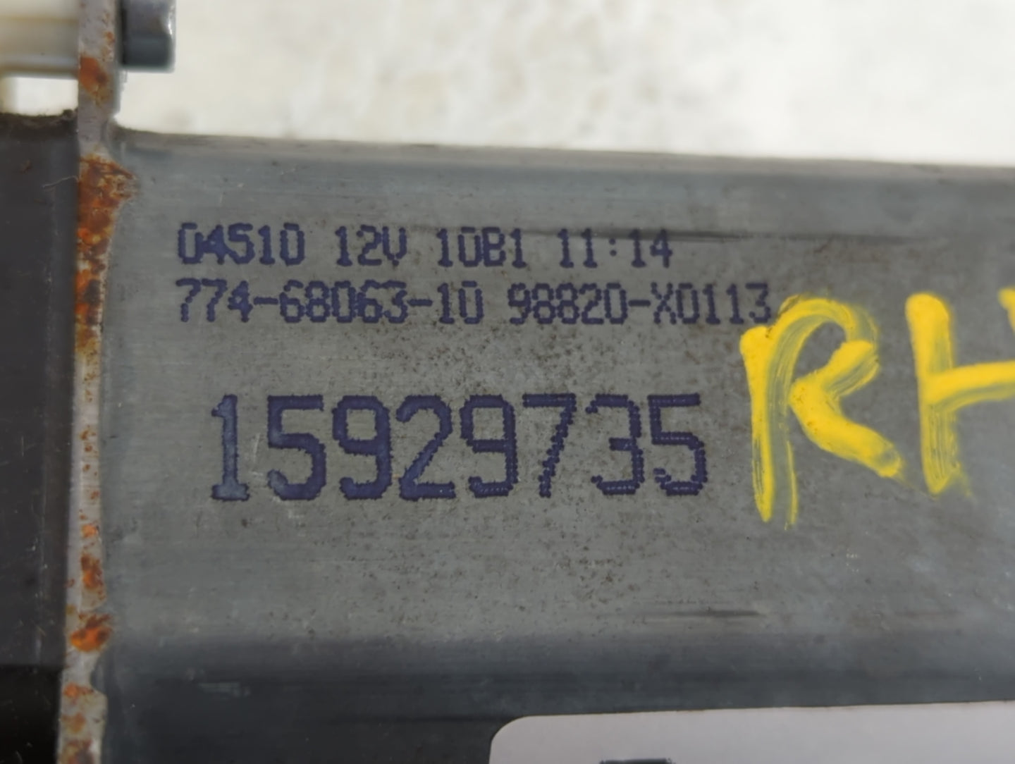 2005-2008 Chevrolet Malibu Used Driver Left Rear Window Regulator - Oemusedautoparts1.com