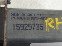 2005-2008 Chevrolet Malibu Used Window Regulator Right Passenger Rear 778808 - Oemusedautoparts1.com