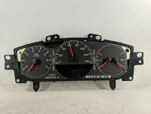 2006 Chevrolet Monte Carlo Instrument Cluster Speedometer Gauges P/N:15782338 Fits OEM Used Auto Parts - Oemusedautoparts1.c