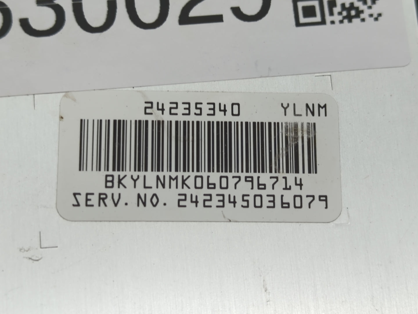 2006 Chevrolet Monte Carlo PCM Engine Control Computer ECU ECM PCU OEM P/N:24235340 Fits OEM Used Auto Parts - Oemusedautopa