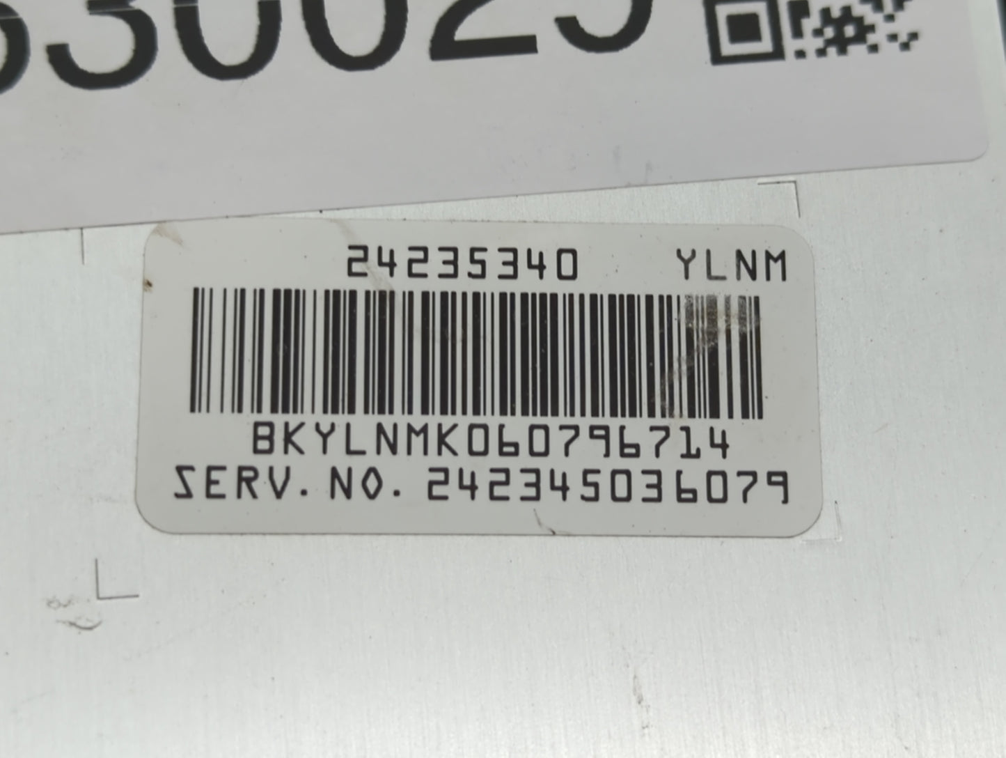 2006 Chevrolet Monte Carlo PCM Engine Control Computer ECU ECM PCU OEM P/N:24235340 Fits OEM Used Auto Parts - Oemusedautopa