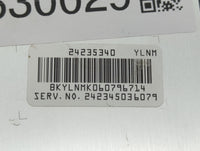 2006 Chevrolet Monte Carlo PCM Engine Control Computer ECU ECM PCU OEM P/N:24235340 Fits OEM Used Auto Parts - Oemusedautopa