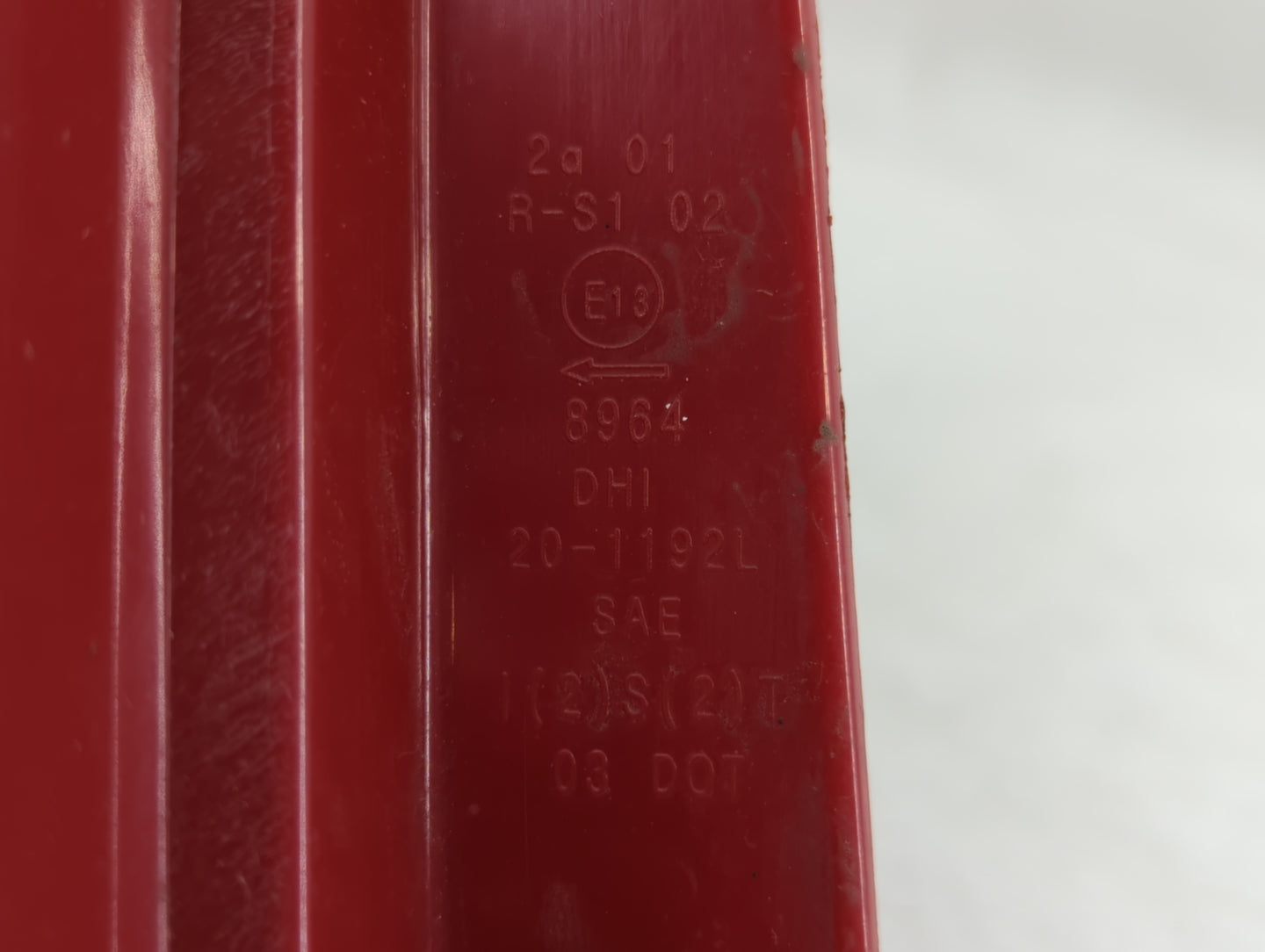 2004-2007 Chevrolet Optra Tail Light Assembly Driver Left OEM P/N:20-1192L Fits Fits 2004 2005 2006 2007 OEM Used Auto Parts