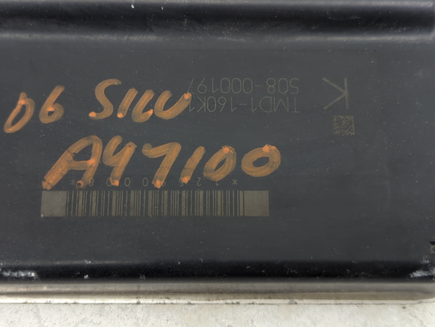 2006 Chevrolet Silv15 PCM Engine Control Computer ECU ECM PCU OEM P/N:TMD1-160K1 SQ8-000197 Fits Fits 2007 OEM Used Auto Par