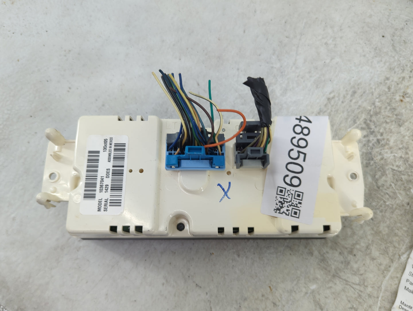 2005-2007 Chevrolet Silverado 1500 Climate Control Module Temperature AC/Heater Replacement P/N:10367041 Fits Fits 2005 2006